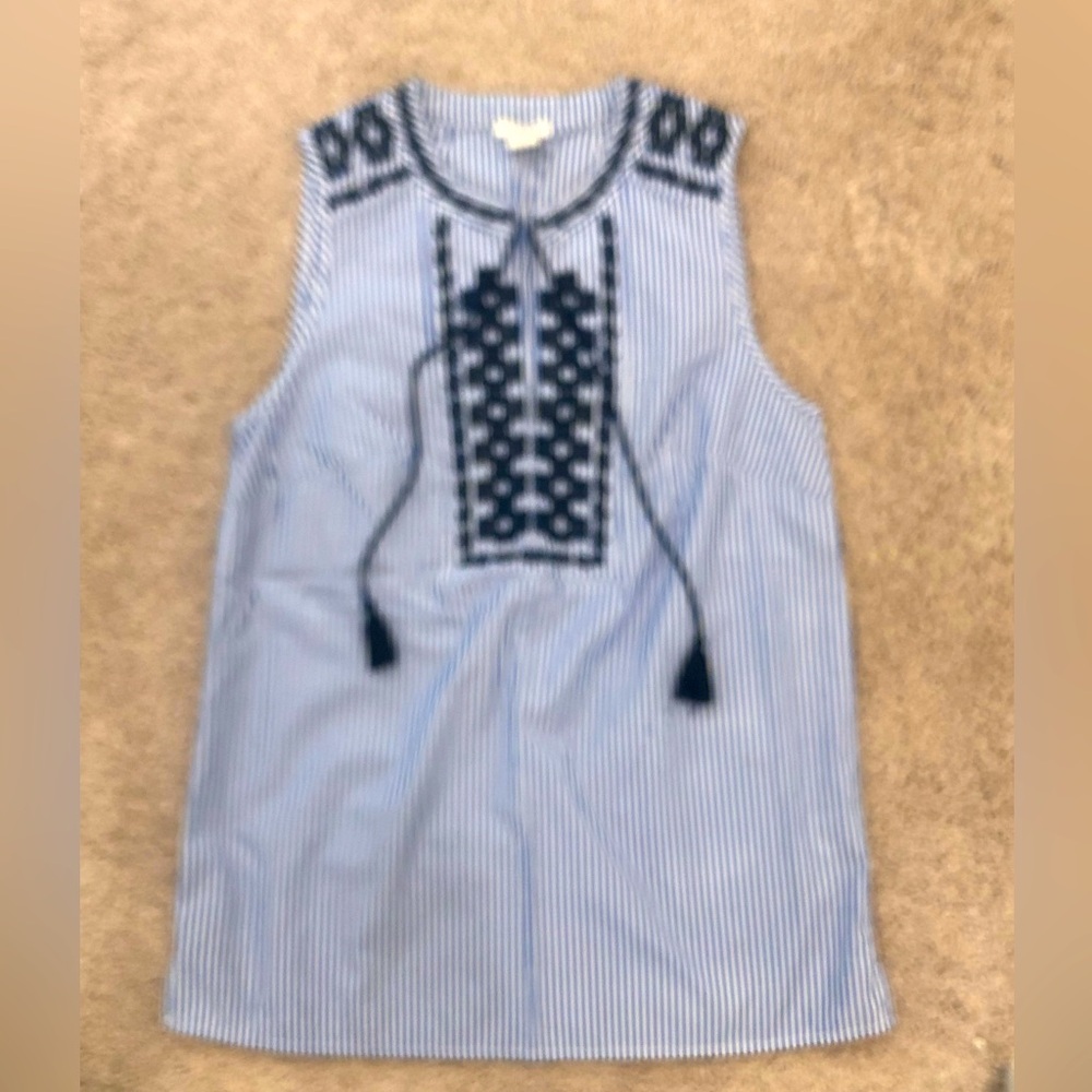 J Crew Sleeveless Top, 00